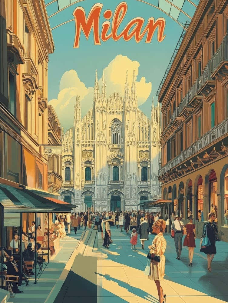 Aihrgdesign A Mid Century Modern Travel Poster For Milan Show 5e4ef165 99b8 475b B3f2 F1b0a976d217 2