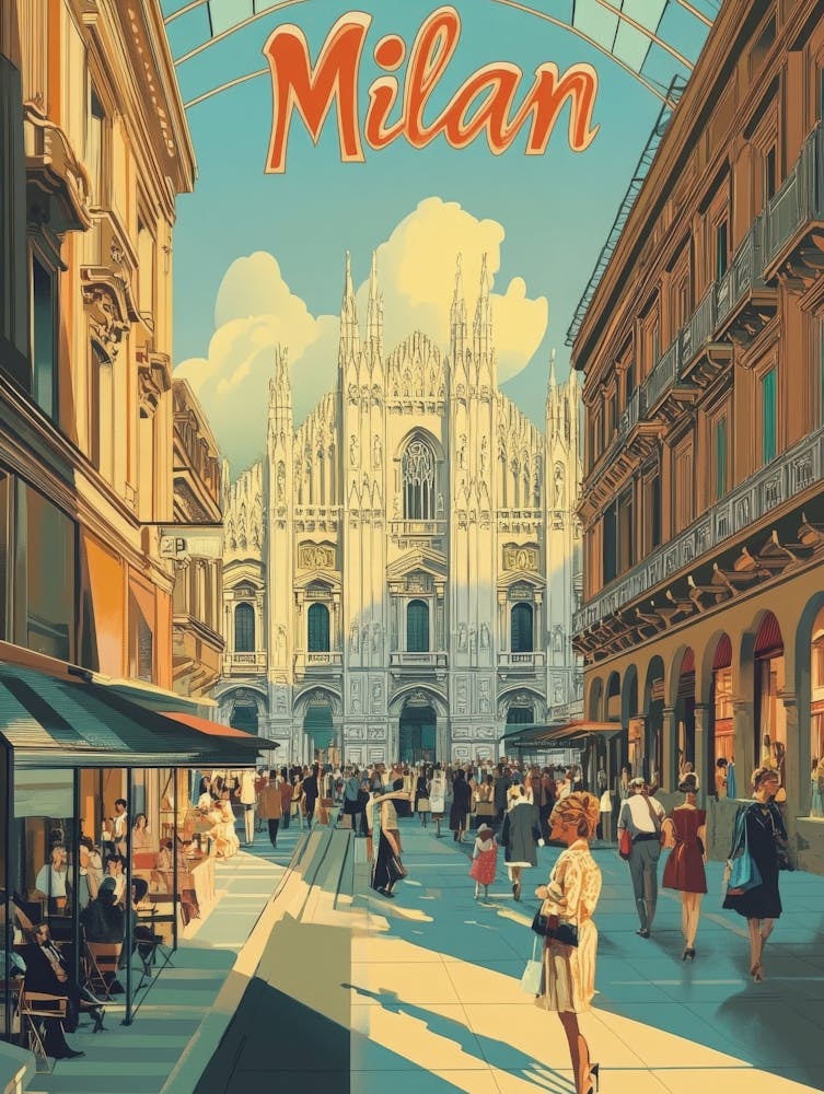 Aihrgdesign A Mid Century Modern Travel Poster For Milan Show 5e4ef165 99b8 475b B3f2 F1b0a976d217 2