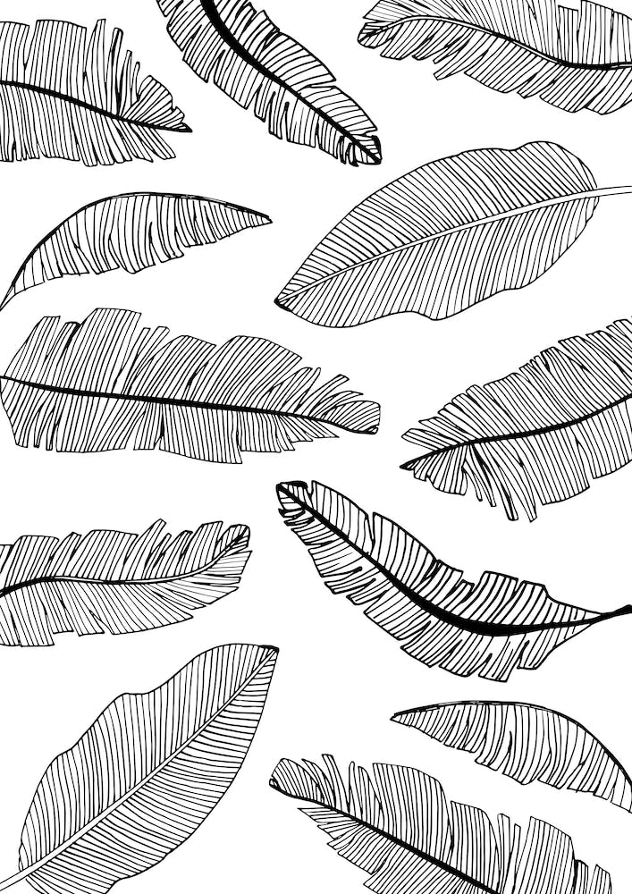 Banana Leaves III