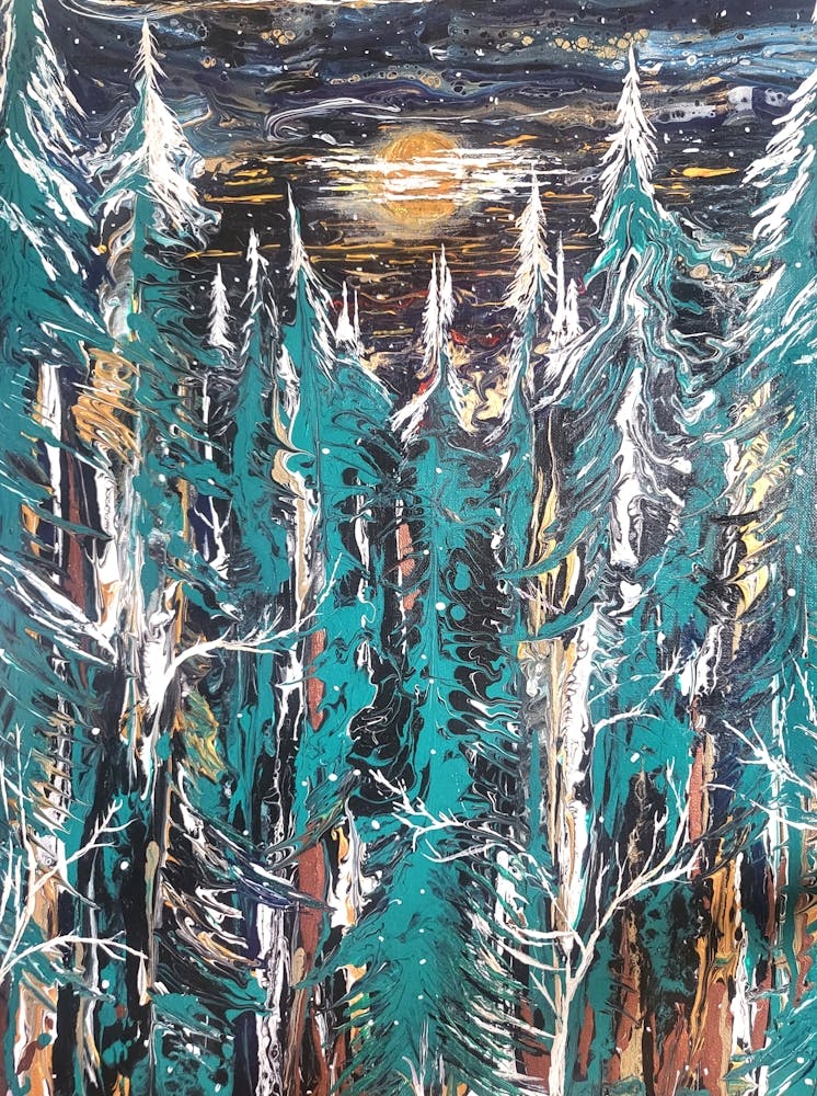 Forest At Night