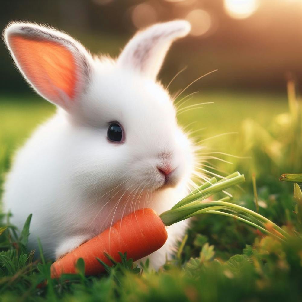 Rabbit With Carrot