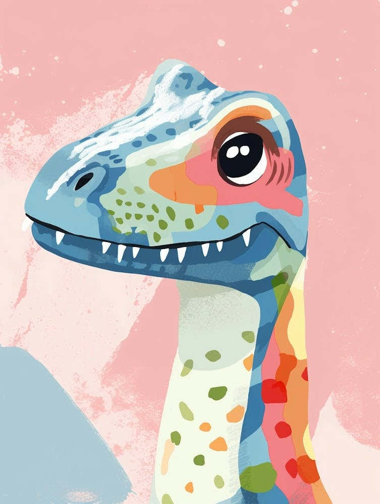 Colourful Dinosaur Suchomimus 3