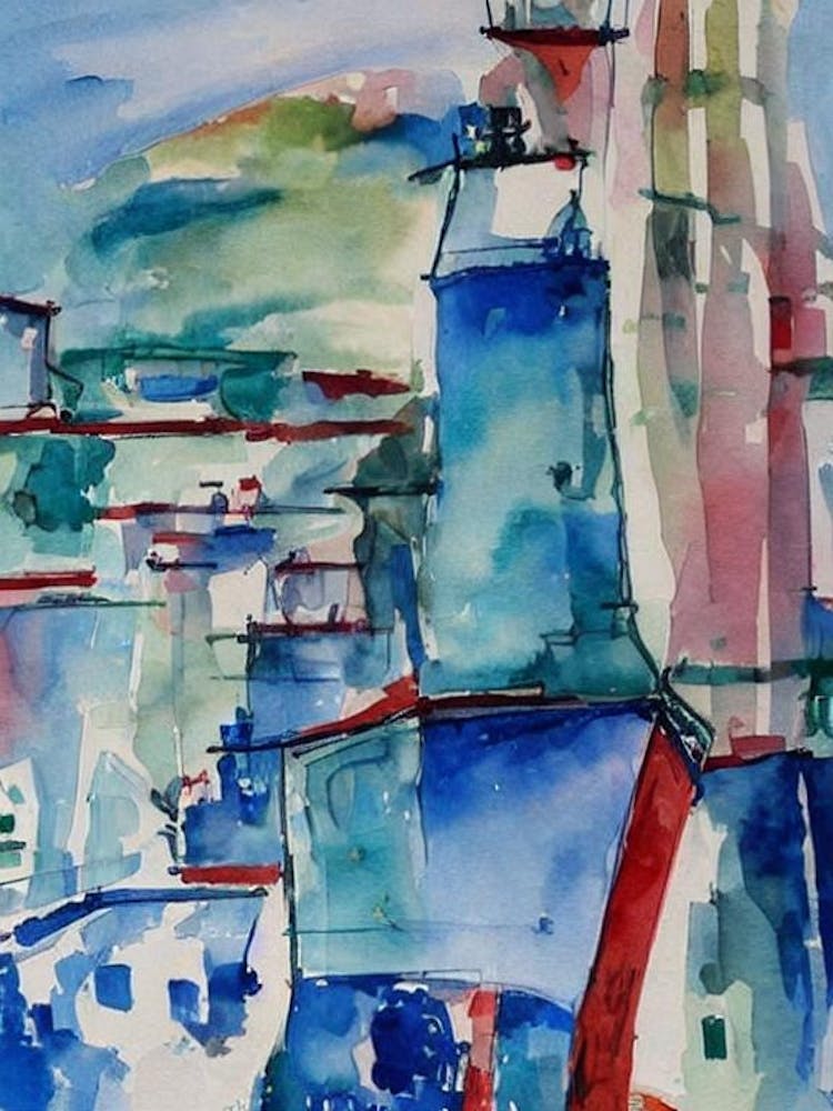 Port Of Bilbao Spain Abstract Block 1 harbour