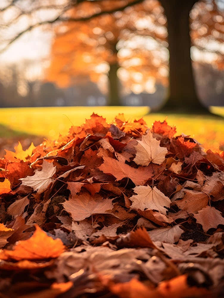 Pile of Autumn Leaves 2
