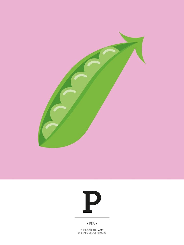 The Food Alphabet – P