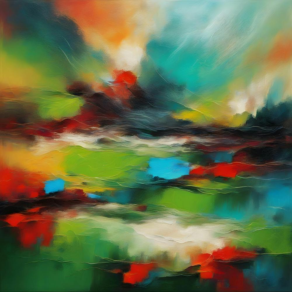 Abstract Landscape Painting 2