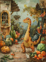 Dinosaur Illustration Art Prints