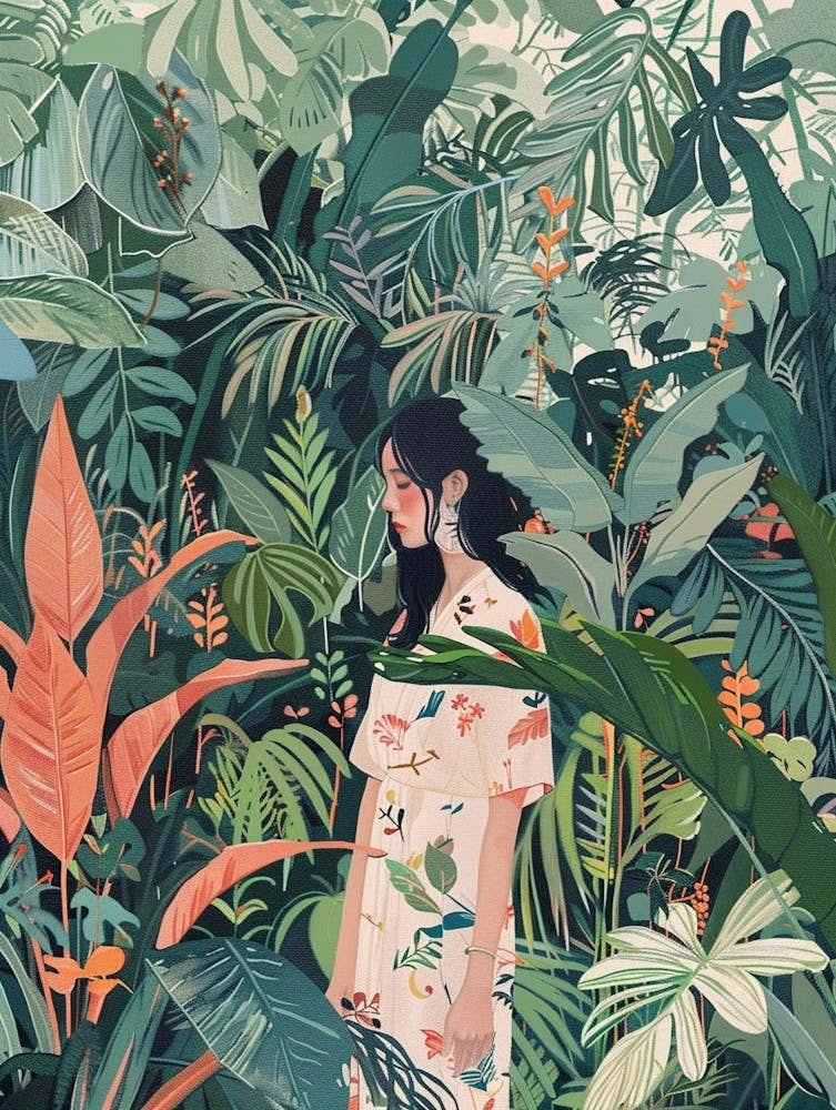 In The Garden Jardin Botanique De Montréal Canada 4