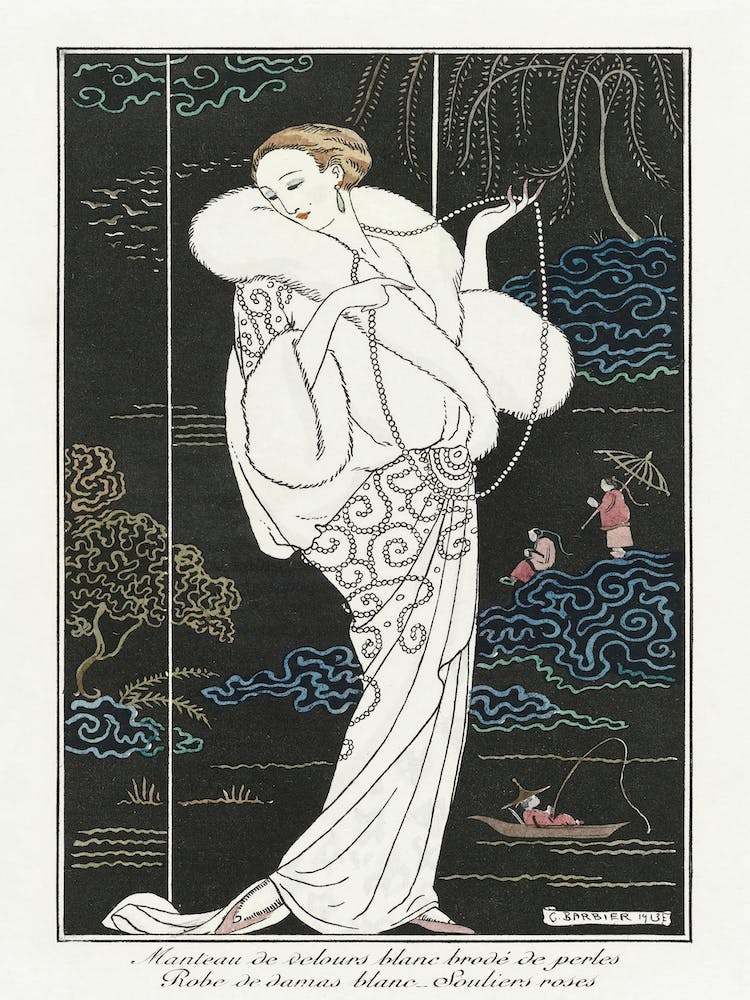 Costumes Parisiens No 11, George Barbier