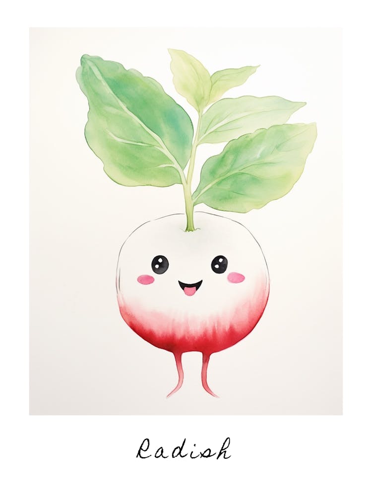 Friendly Kids Radish 1 Poster