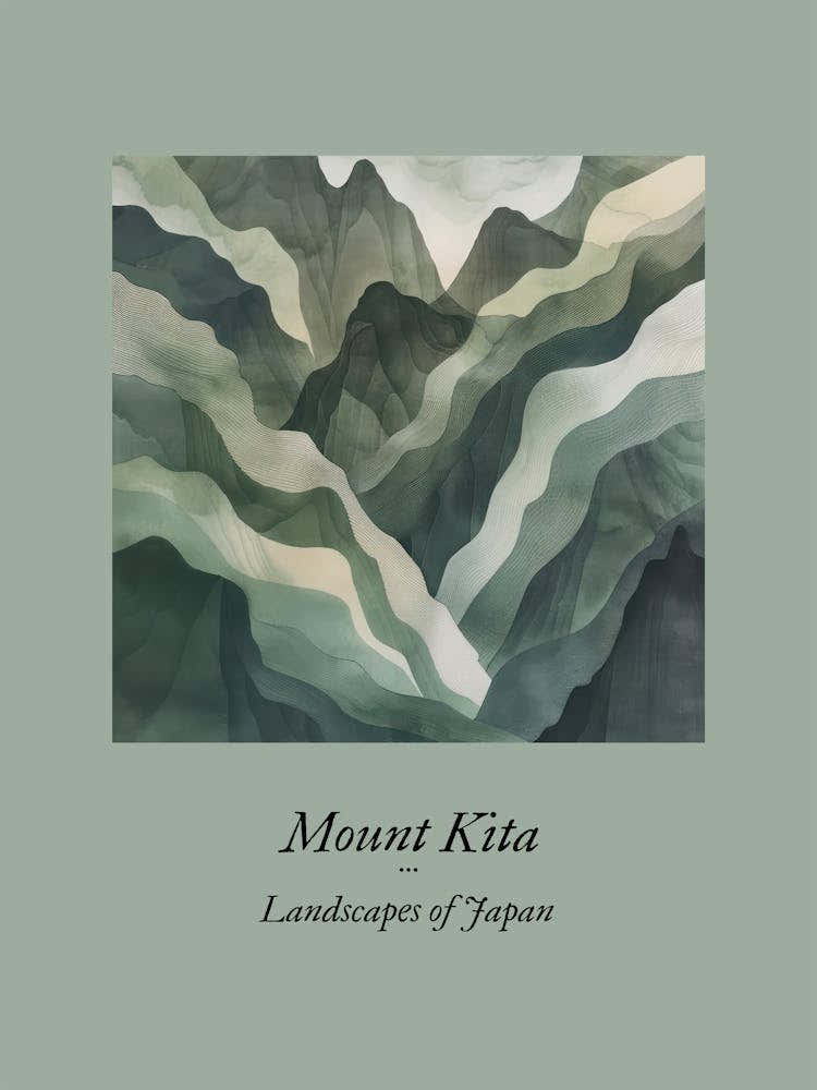 Landscapes Of Japan Mount Kita 22