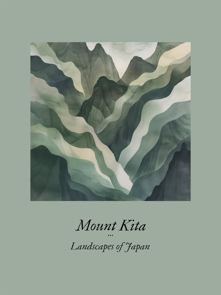 Landscapes Of Japan Mount Kita 22