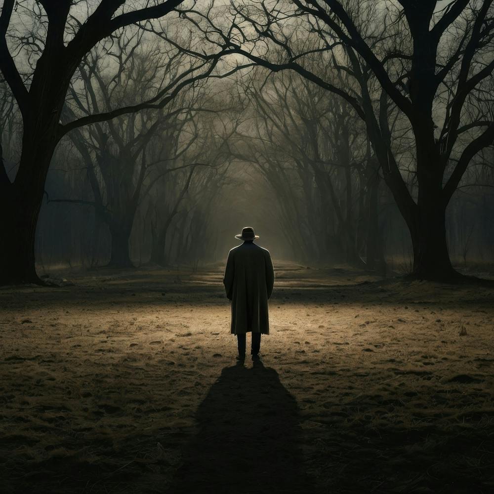 Man In The Woods