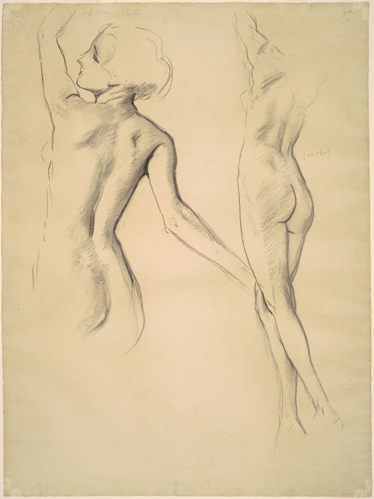 Studies For Dancing Figures, John Singer Sargent