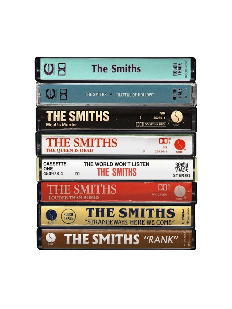 The Smiths - Music Poster - Albums on Cassette Print