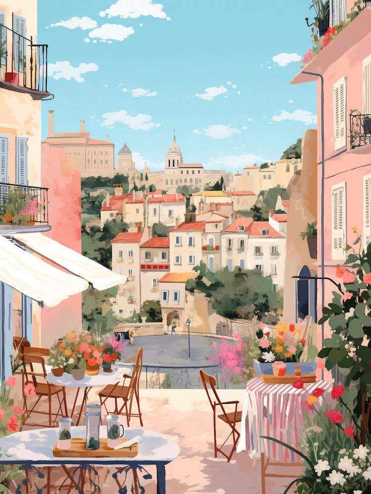Nice France 2 Illustration
