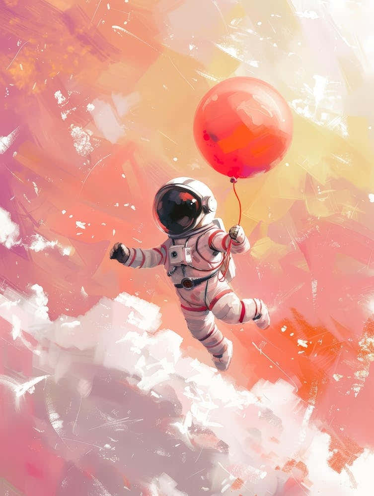 Astronaut In Space 12