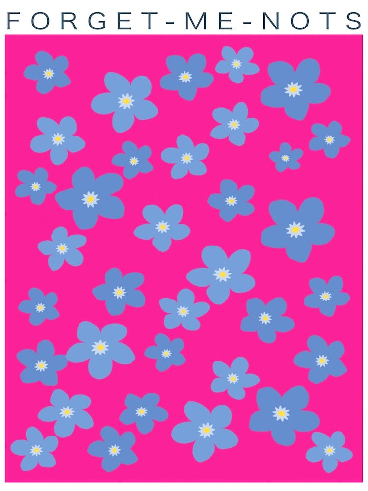 Forget Me Not Spring Flower