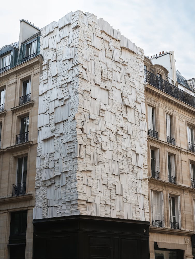 Paris Book Wall