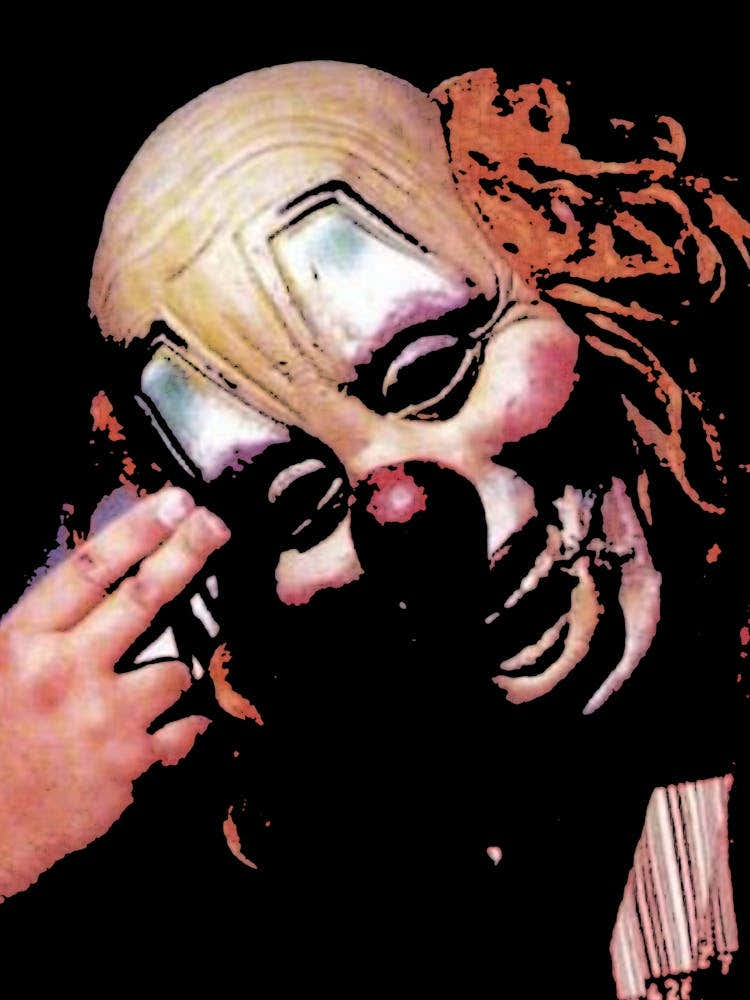 Clown Face slipknot band 1