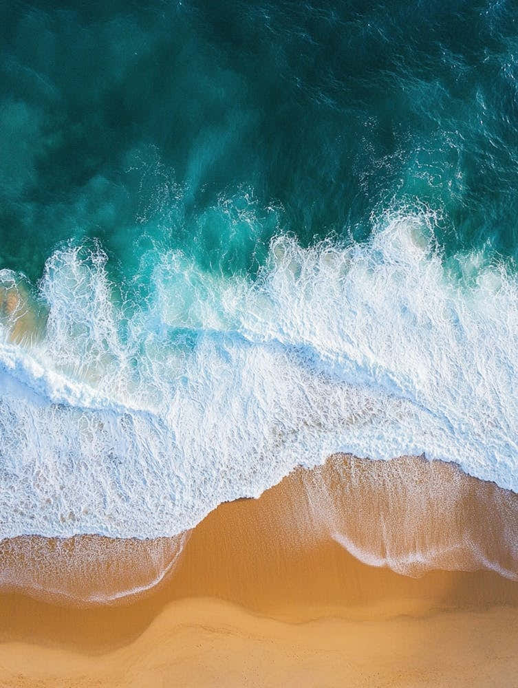 Aerial View Of A Beach 127