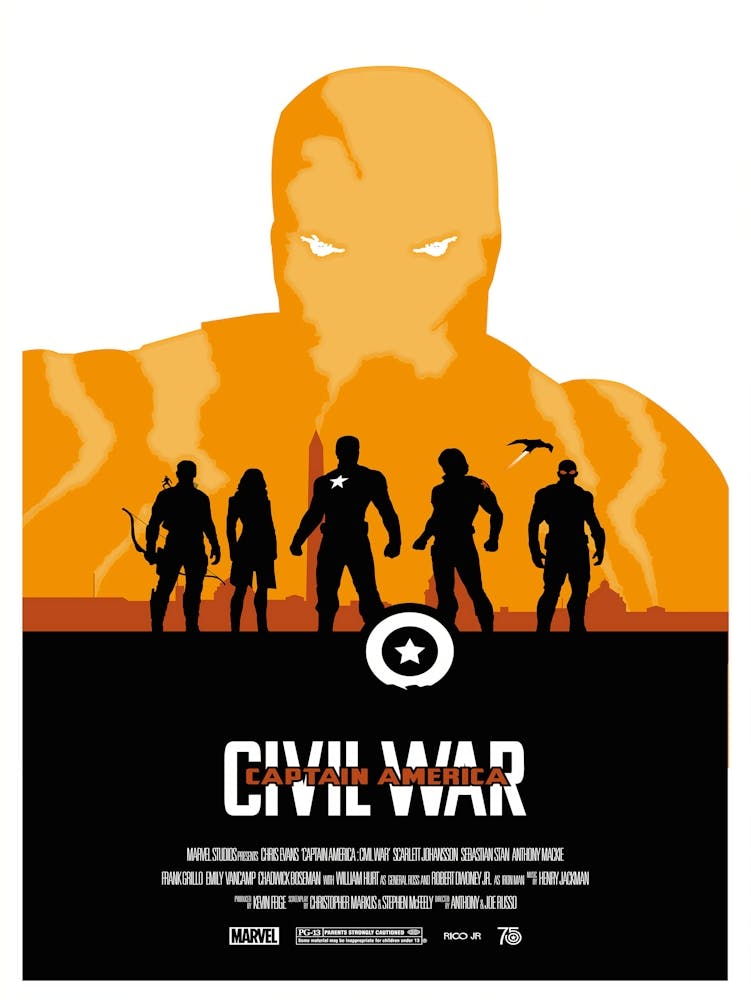 Civil war artwork