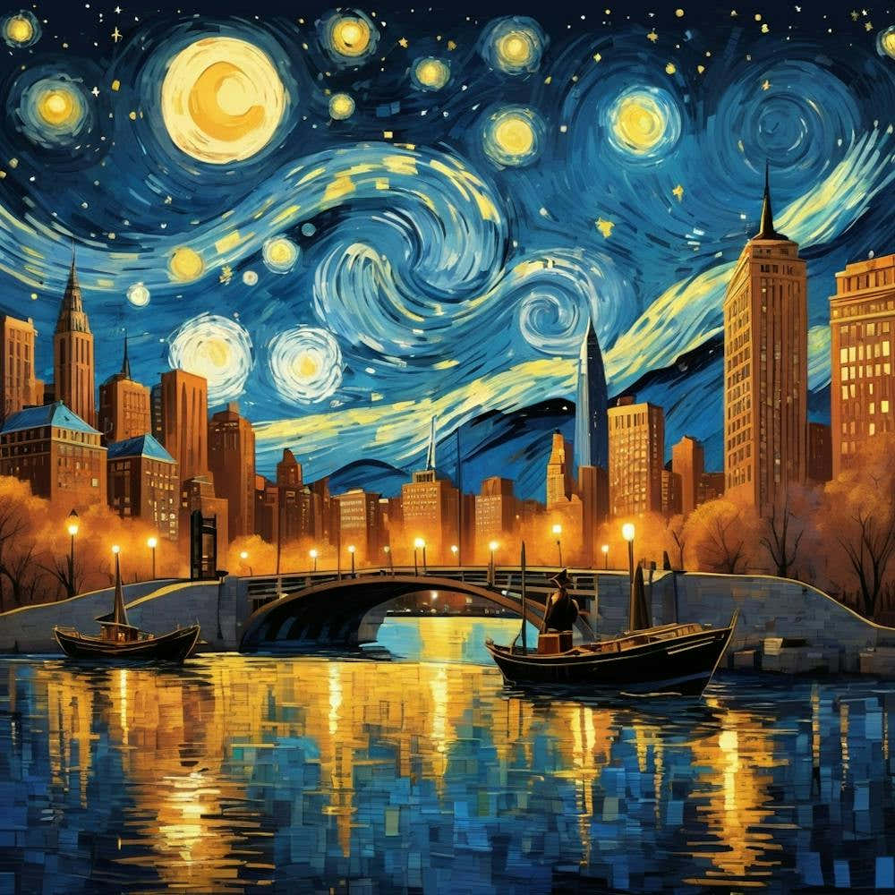 Starry Night nyc new york city