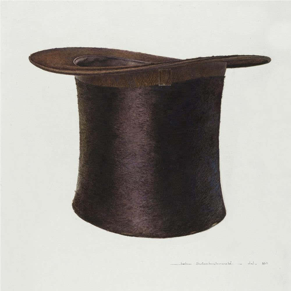 High Silk Hat, John Swientochwski