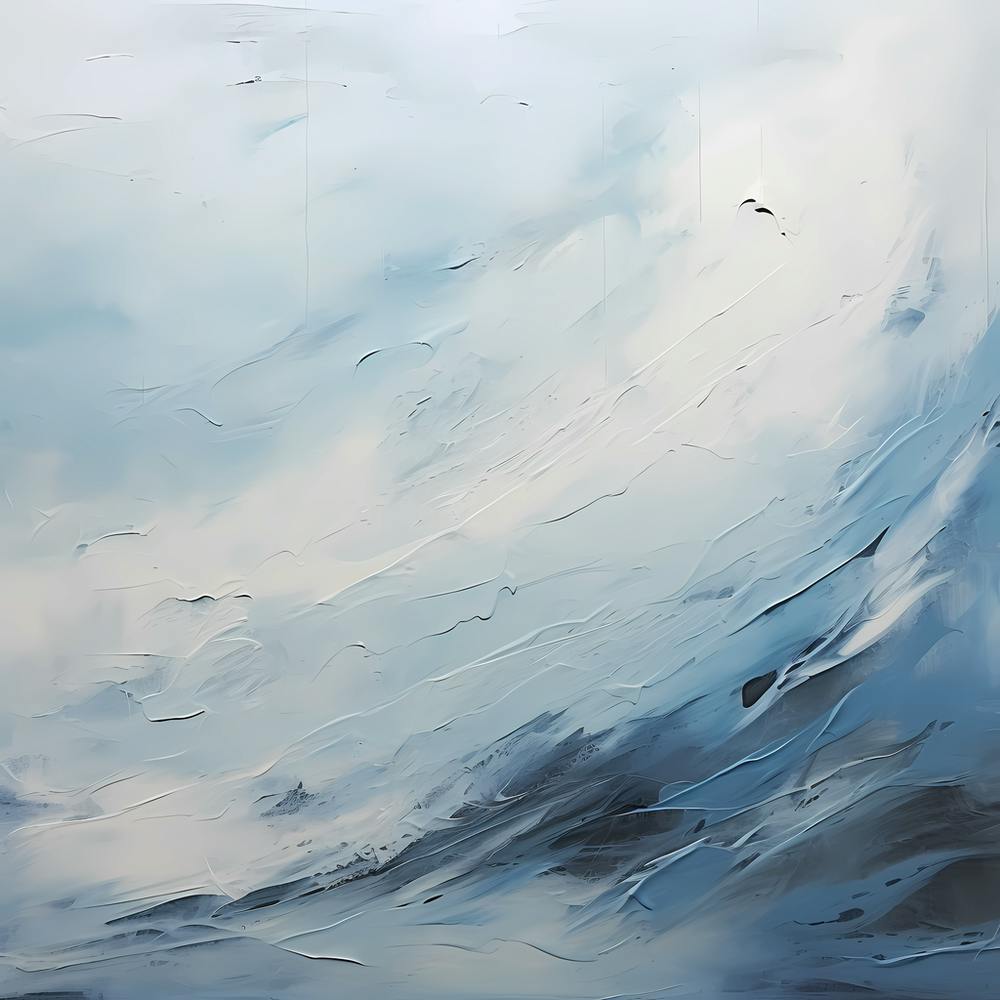 Misty Mirage: Gentle Brushstrokes