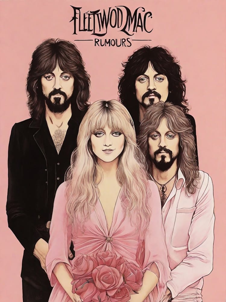 Fillmore Mac - Rumours art print