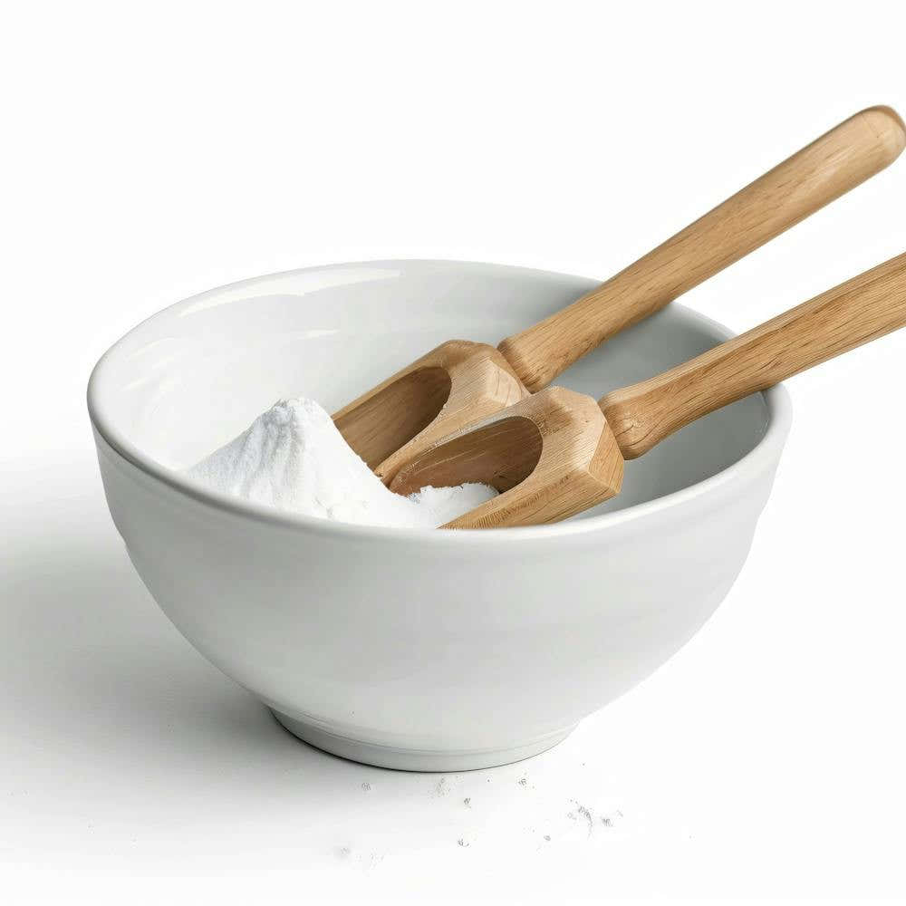 Two Wooden Spoons In A Bowl
