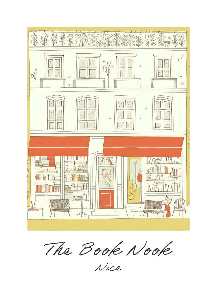 Nice The Book Nook Pastel Colours 3 Poster