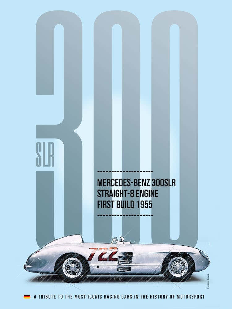 Mercedes 300SLR Tribute