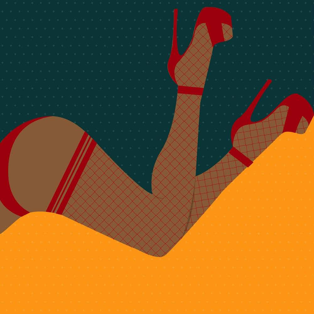 Arch And Point Yellow Square