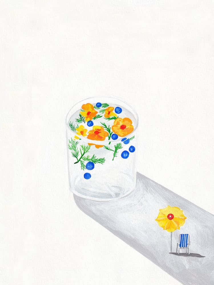 A Glass Of Summer by Jaron Su