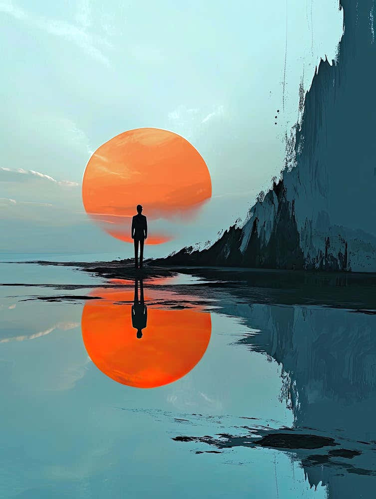 Sunset, Minimalism 8