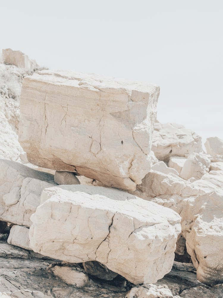 Neutral Beach Boulders