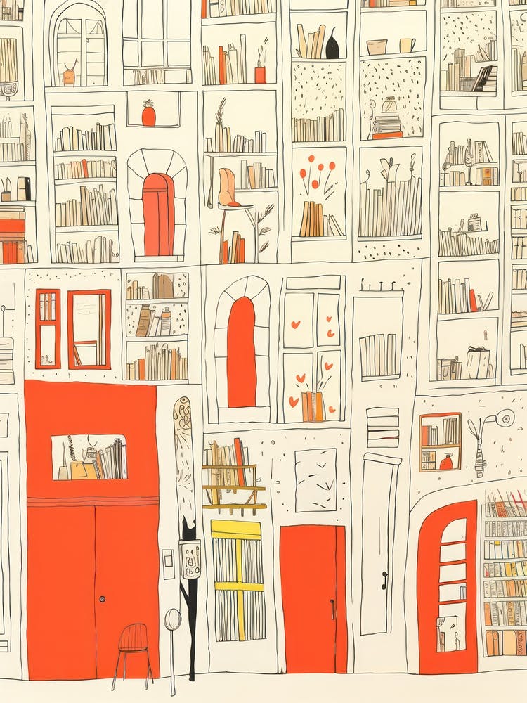 Genoa The Book Nook Pastel Colours 2