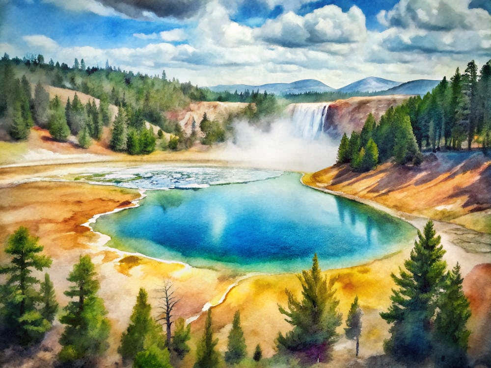 Yellowstone National Park Usa (1)