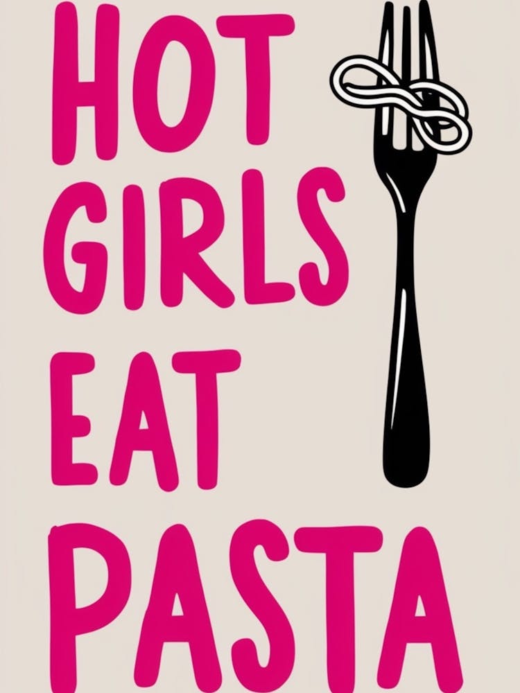 Hot Girls Eat Pasta 12