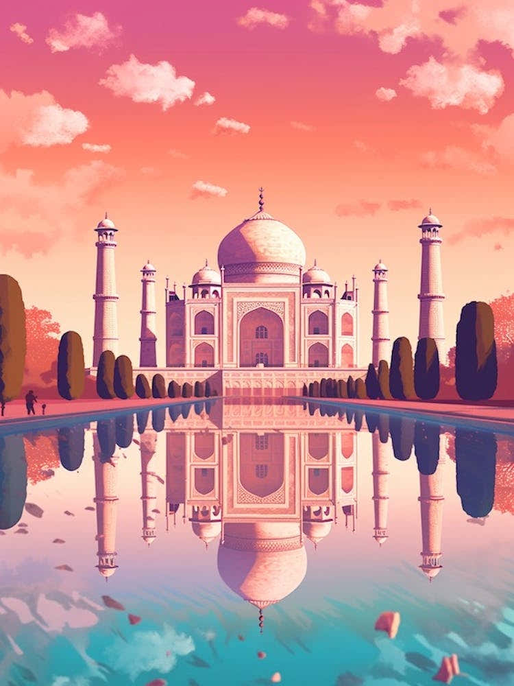 Taj Mahal Agra India