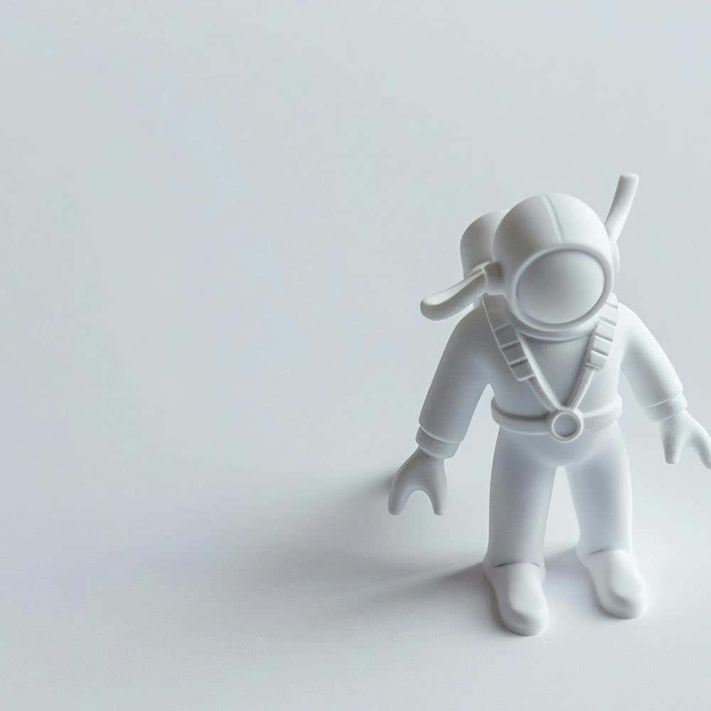 White Astronaut
