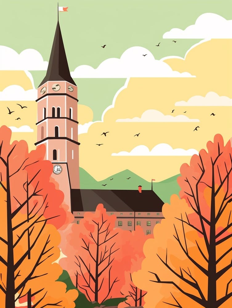 Germany 2 Travel Illustration