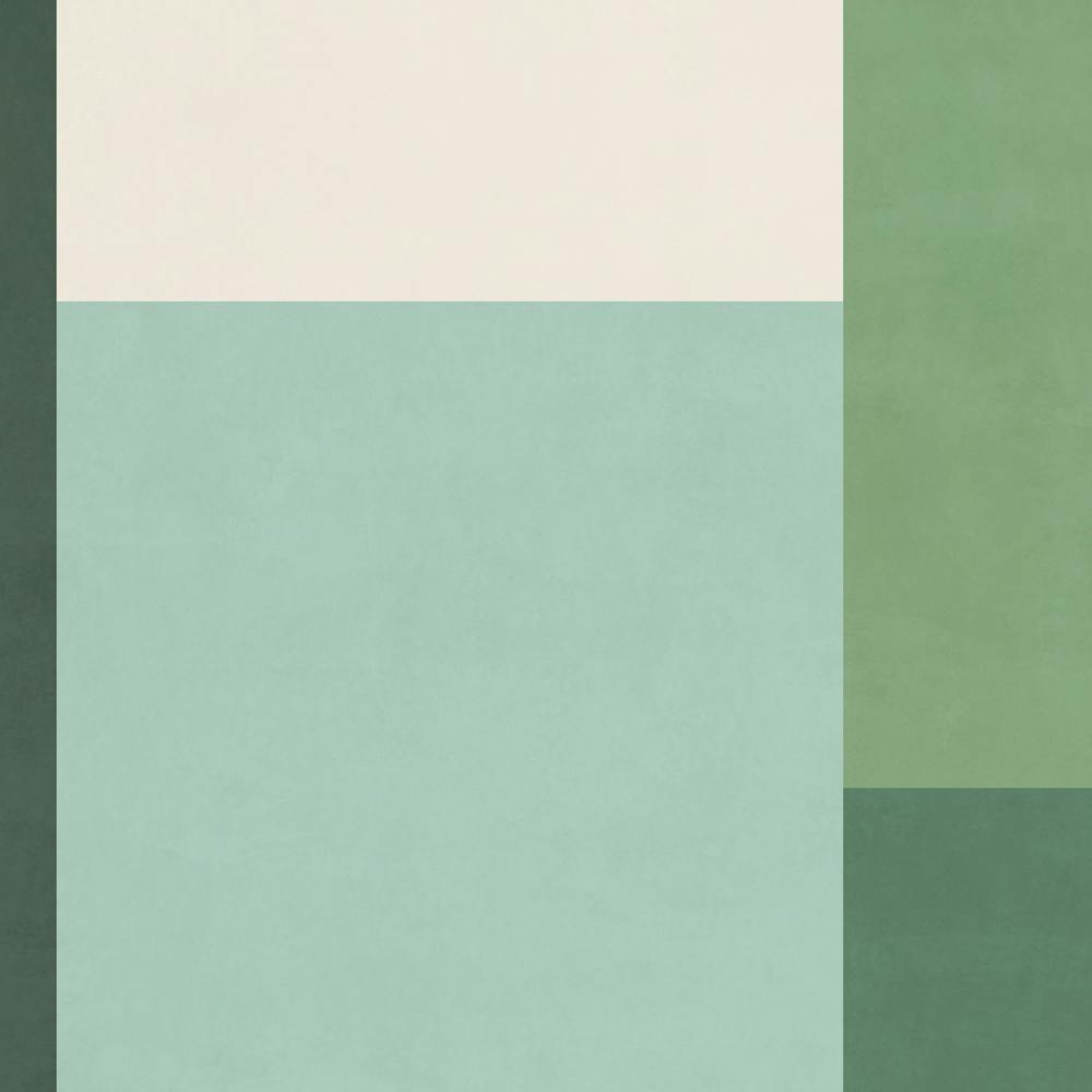 Minimalist Abstract Geometries - Green 01