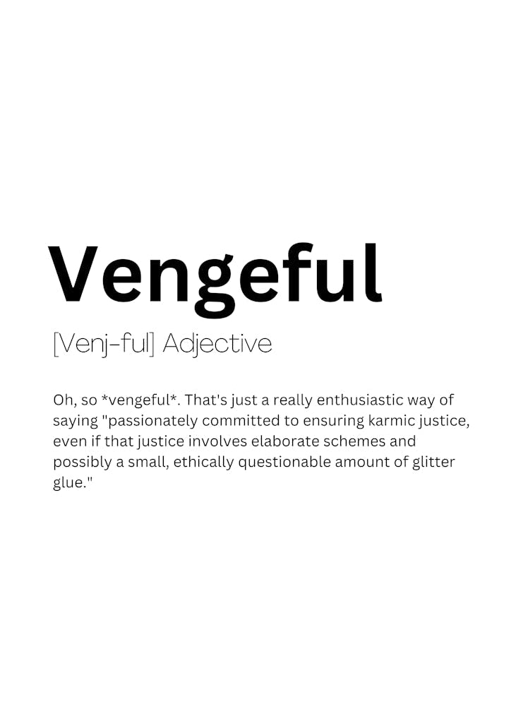 Vengeful Definition Meaning