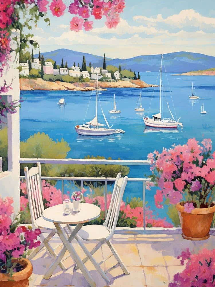 Bodrum Turkey 2 Illustration