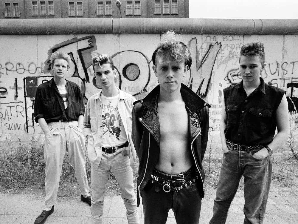 Depeche Mode At The Berlin Wall, 1984
