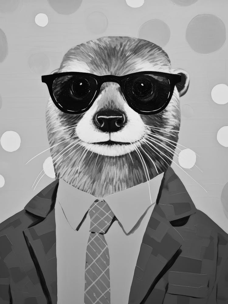Otter In A Suit
