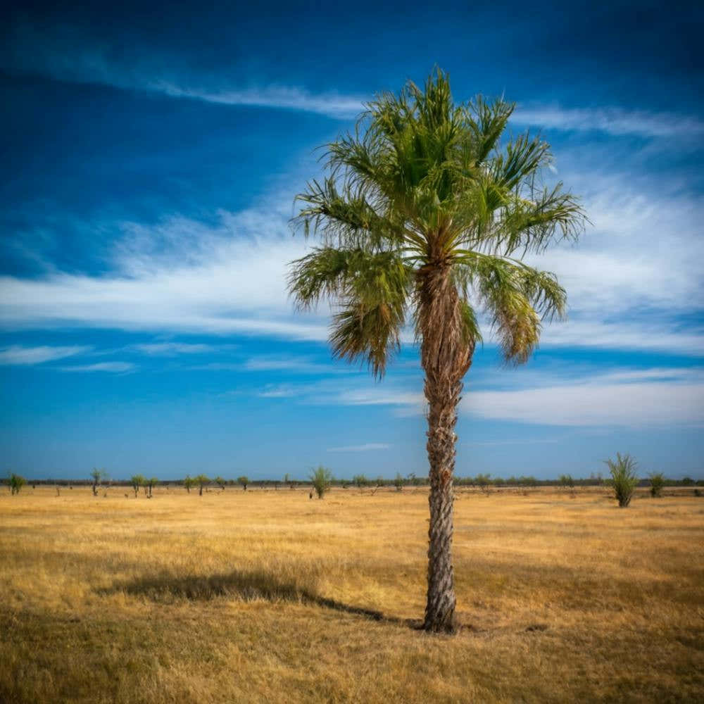 Single Palm Tree