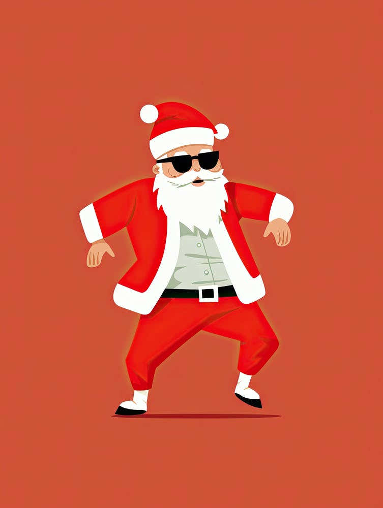 Santa Claus Dancing 3